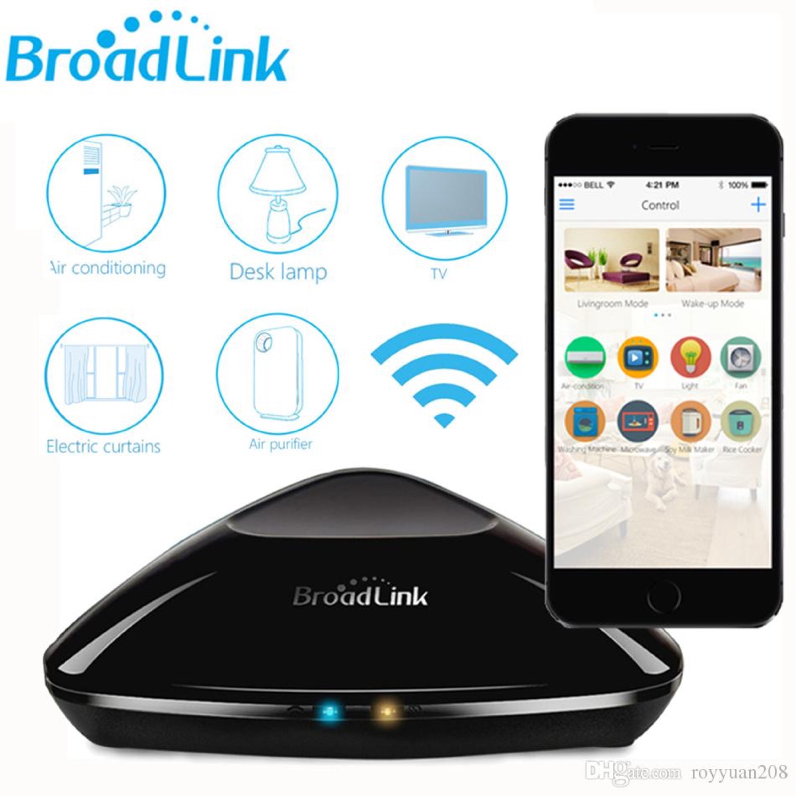 Broadlink integration Gladys