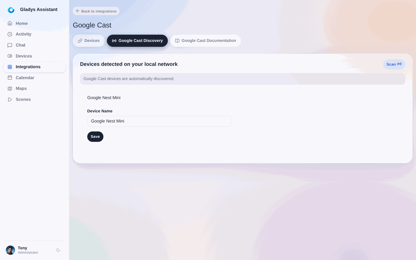 Google Cast Discovery