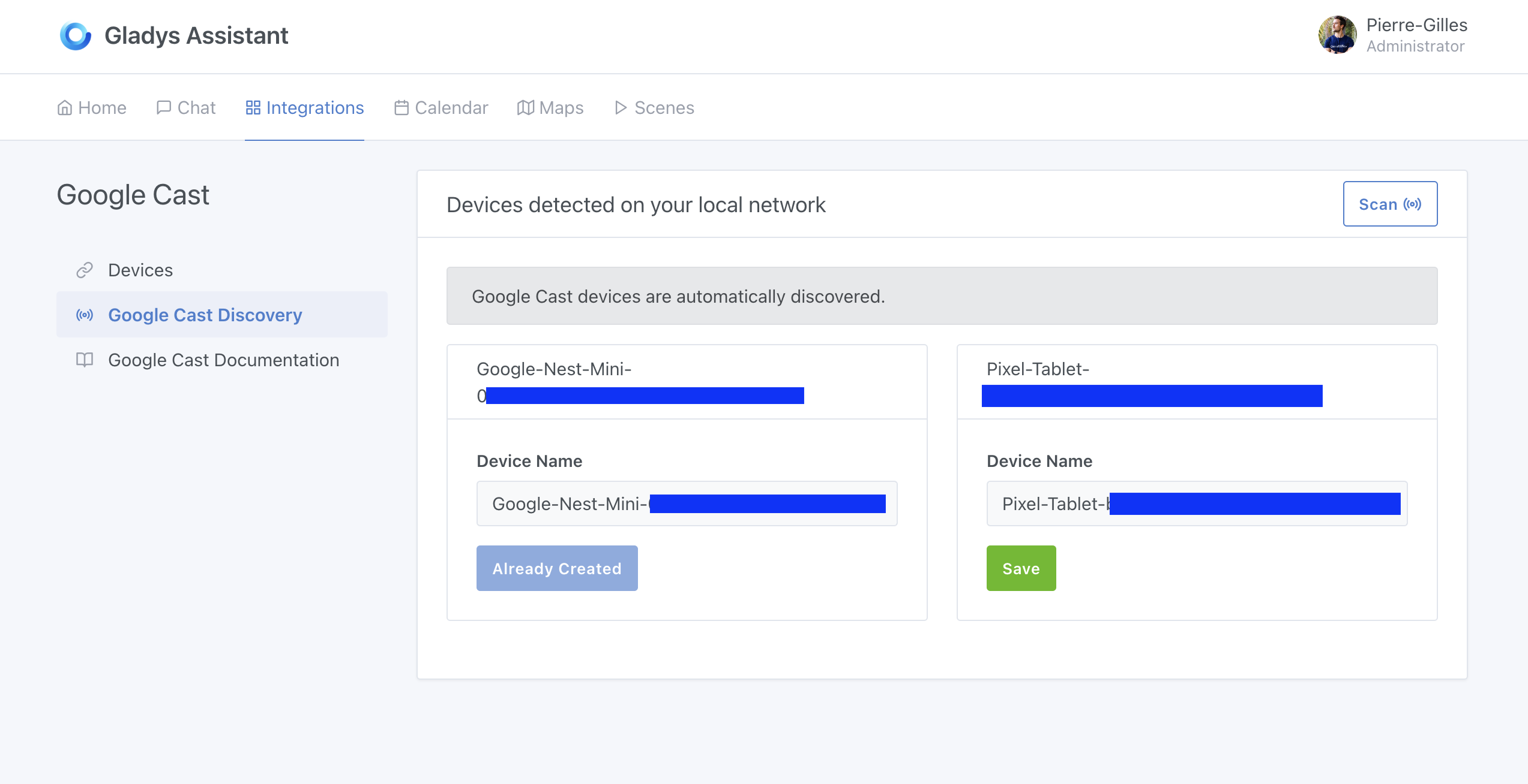 Google Cast Discovery