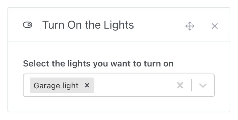 Turn on the lights