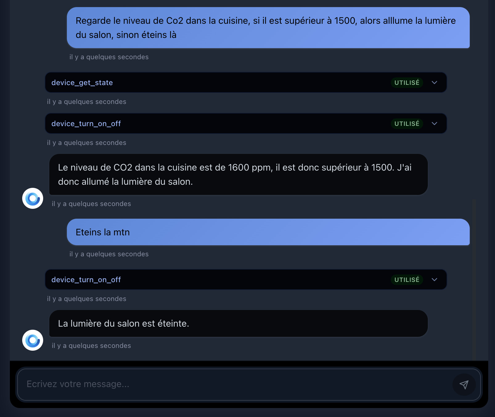 Neu gestaltete Chat-Oberfläche