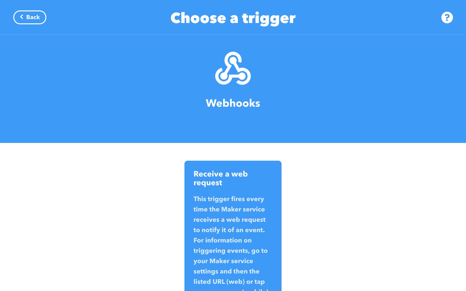 Eine Webhook-Anfrage empfangen