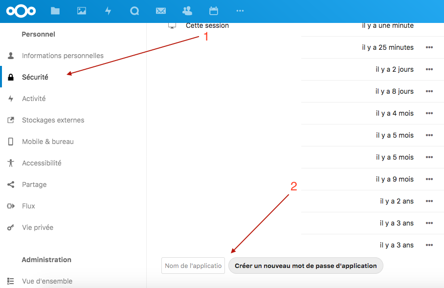 Nextcloud-Talk-Passwort