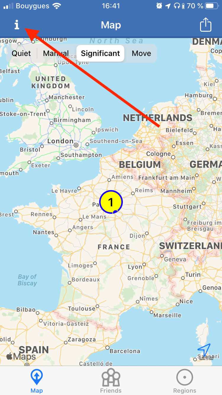 Open API Owntracks Gladys