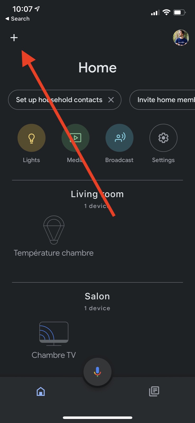 Google-Home-Integration Gladys
