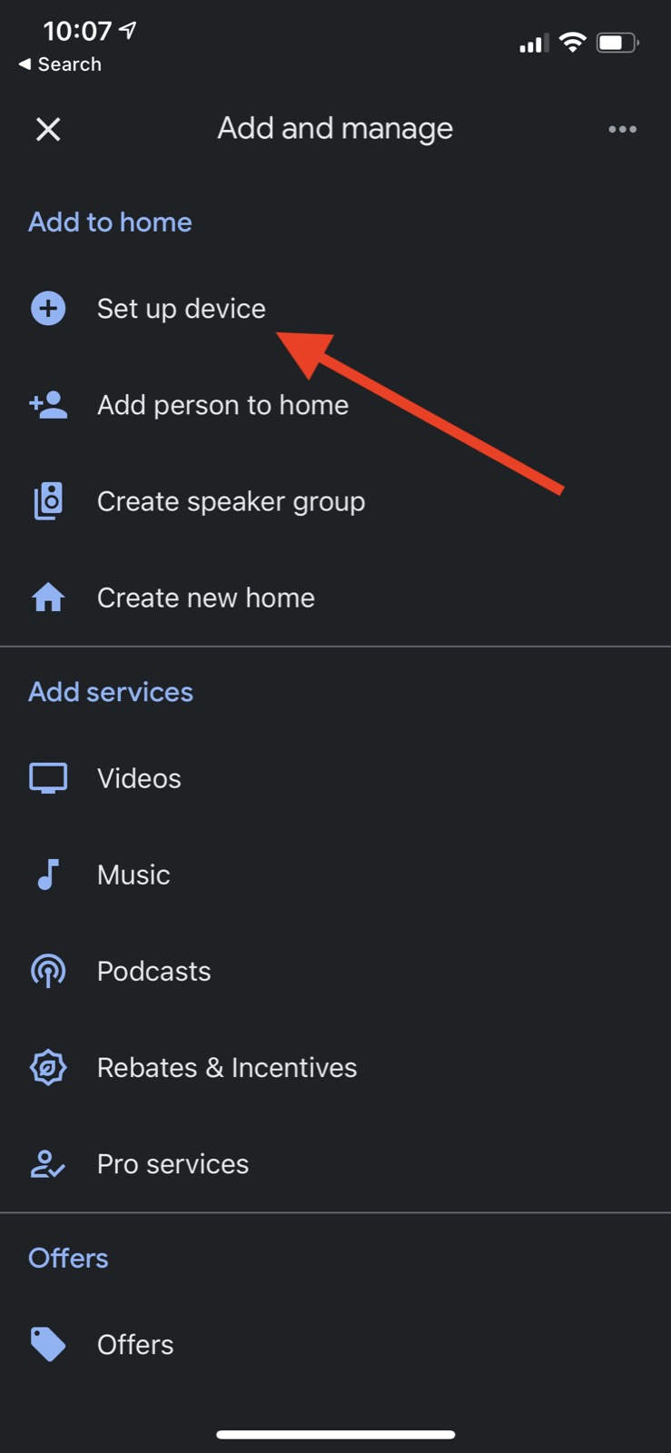 Google-Home-Integration Gladys