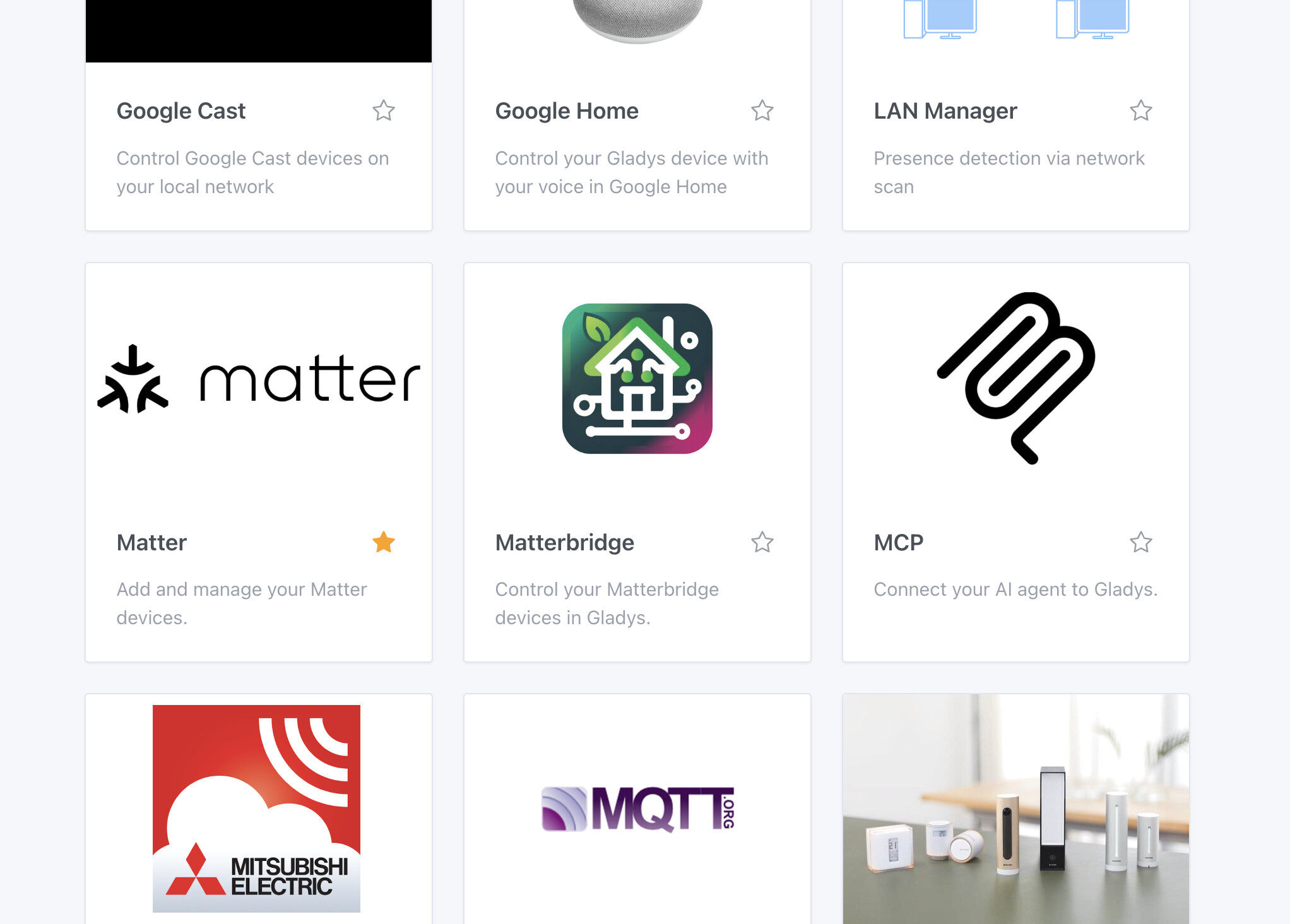 Integración Matterbridge en Gladys