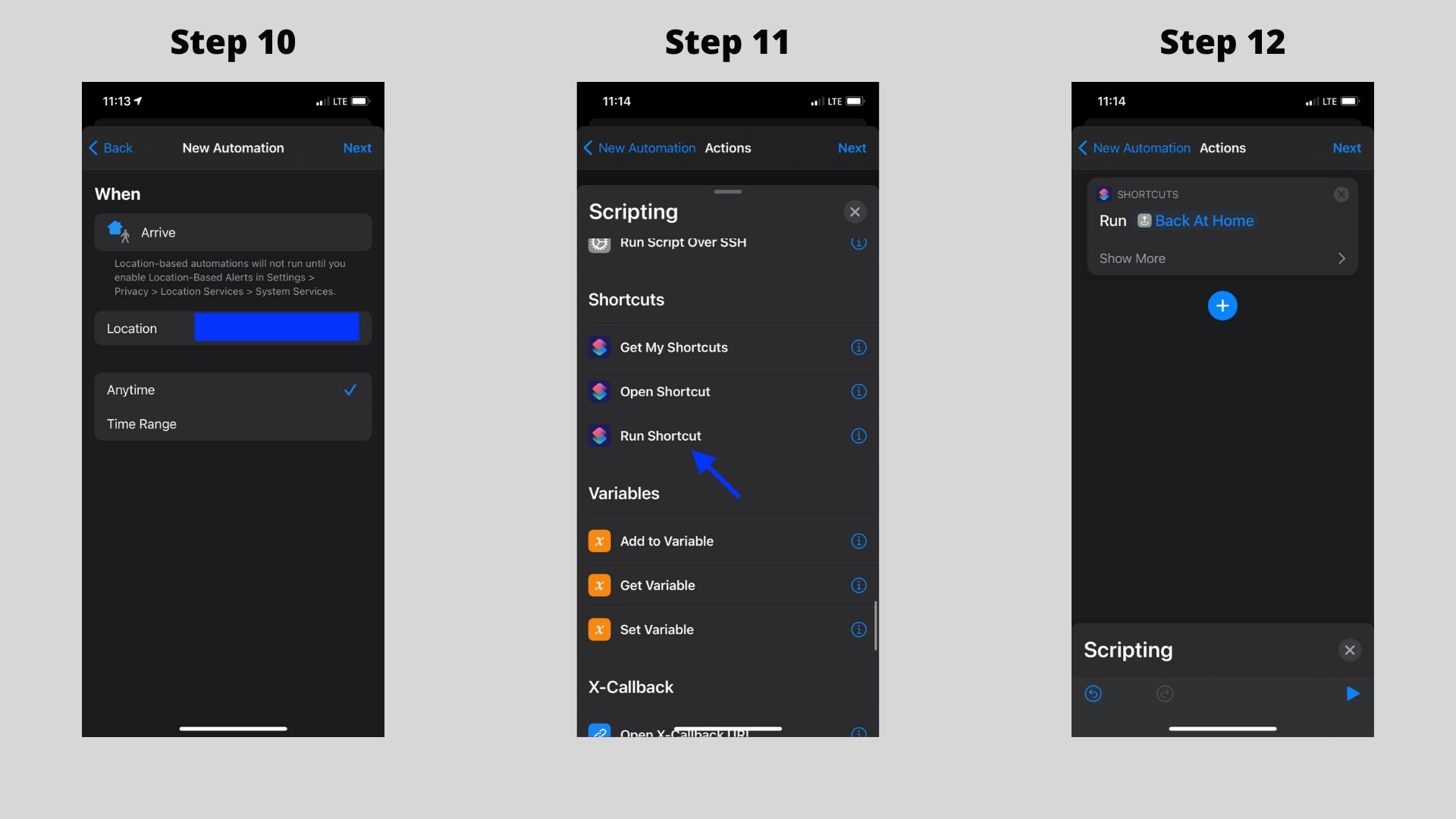 Atajo de iOS para la Open API de Gladys Plus