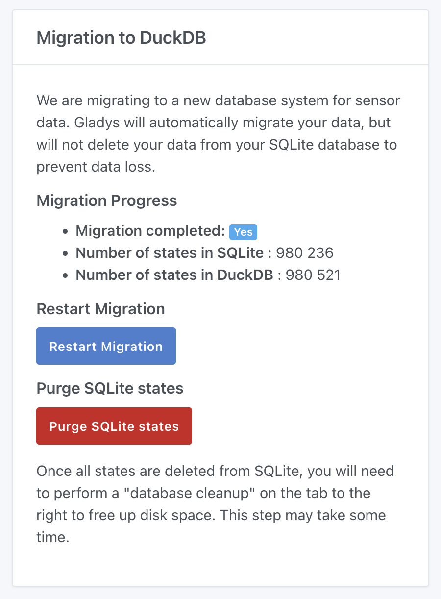 Resumen de la migración a DuckDB