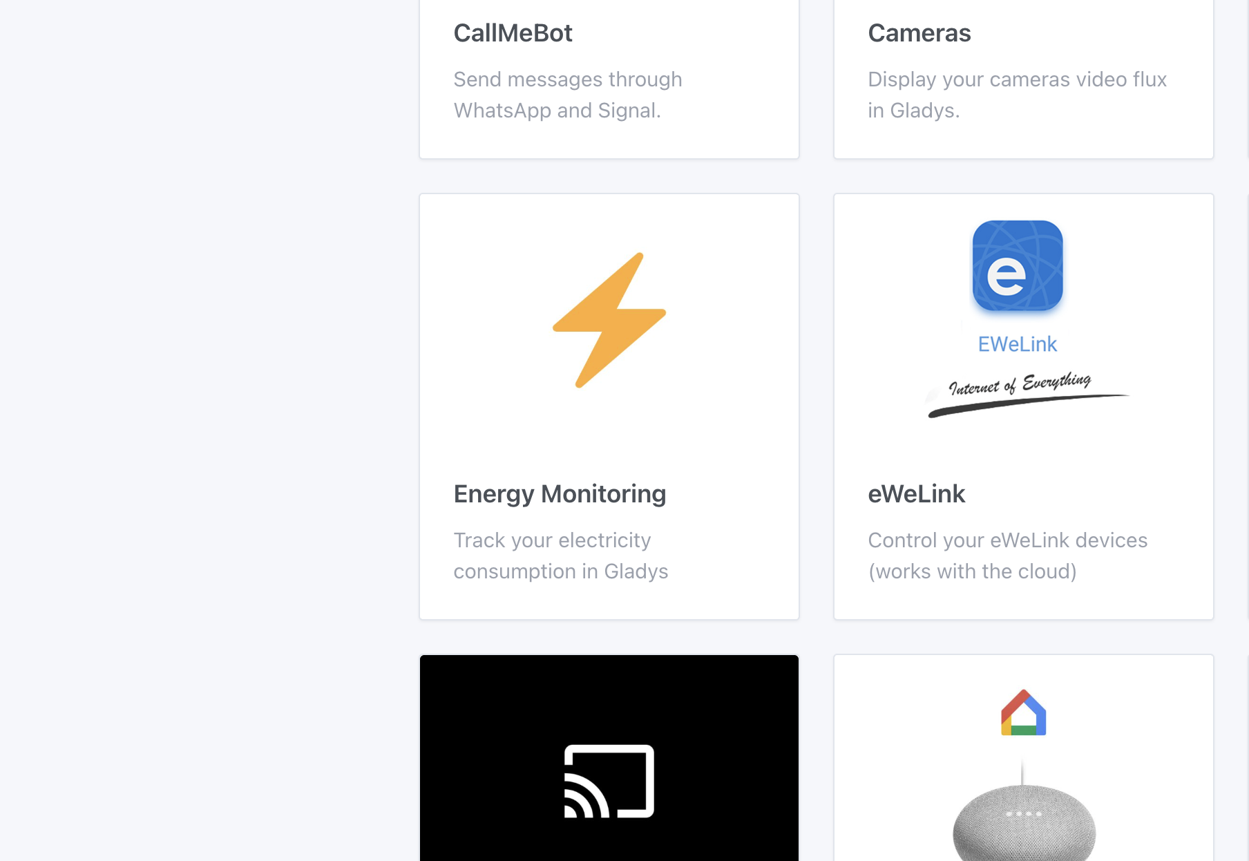 Integración de seguimiento energético