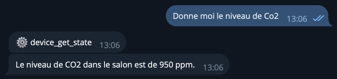 Les appels d'outils sur Telegram