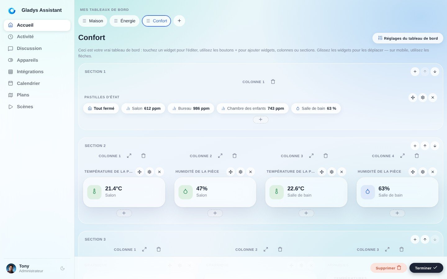 Ajouter une caméra à Gladys Assistant