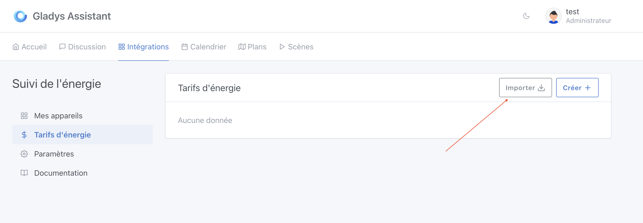 Suivi de l&#39;énergie création prix