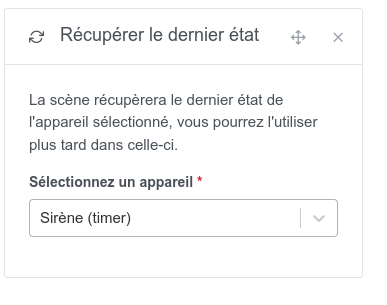Récupérer valeur capteur