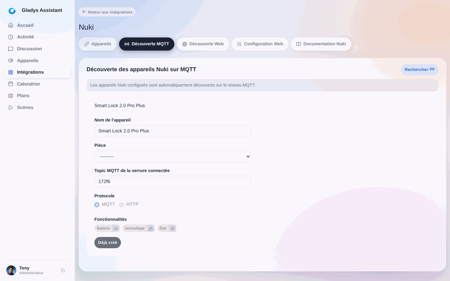 DiscoverNuki MQTT