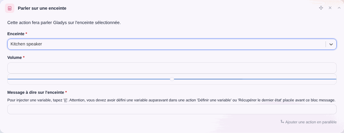 Google Cast parler sur une enceinte